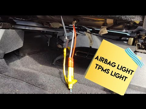 2015 Dodge Journey Airbag Light And TPMS Light B1CD, C1502