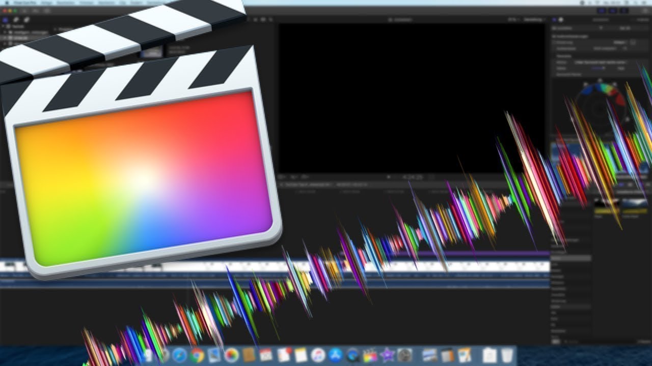 Musik Lautstärke anpassen fadein, fadeout Final Cut Pro X YouTube