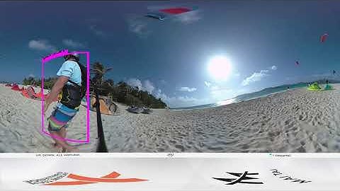 object detection for 360 degree video (Detection in cubical frames)