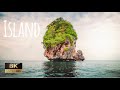 Beautiful Island in the World 8K video and natural Relax music 🎶