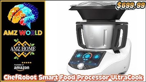 Review ChefRobot Smart Food Processor UltraCook - AMZ World