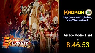 [⏱speedrun] FIGHTING EX LAYER - Arcade mode - Hard in 8:46:53