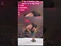🏆Top 5 Ranking John Cena's AA to Big Show  #wwe #viralvideo
