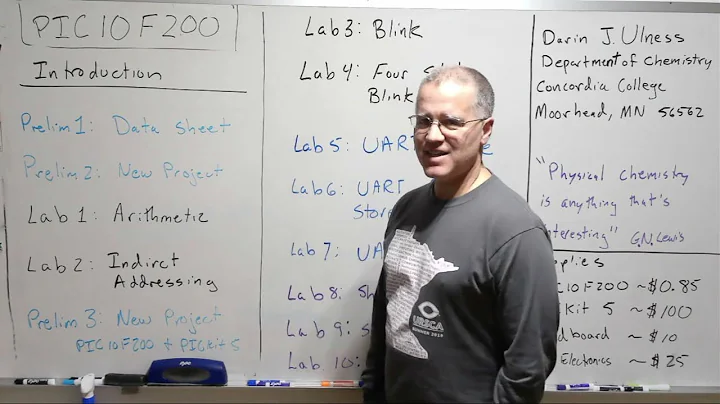Introduction to the PIC10F200 Microcontroller with Assembly Language Course