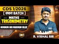 CDS 2026 : Trigonometry | Minimum &amp; Maximum Values for Trigonometry | CDS Maths Preparation 2026