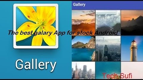 Simple Gallery App for Android phone ll Best Gallery for Stock Android
