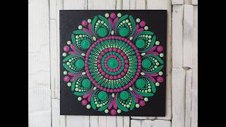 Dot Mandala for Beginners | Karima's Dots 2026 | #shorts #shortsfeed #shortsvideo