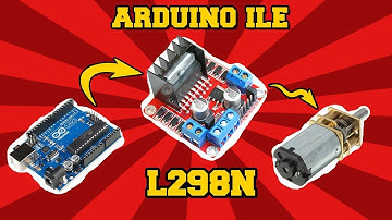 Tutorial Arduino - ARDUINO ve L298N Motor Sürücü Kart #Ngepet_Online