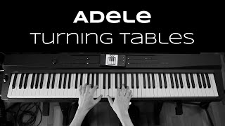 Adele /// Turning Tables /// How to Play Adele on Piano!