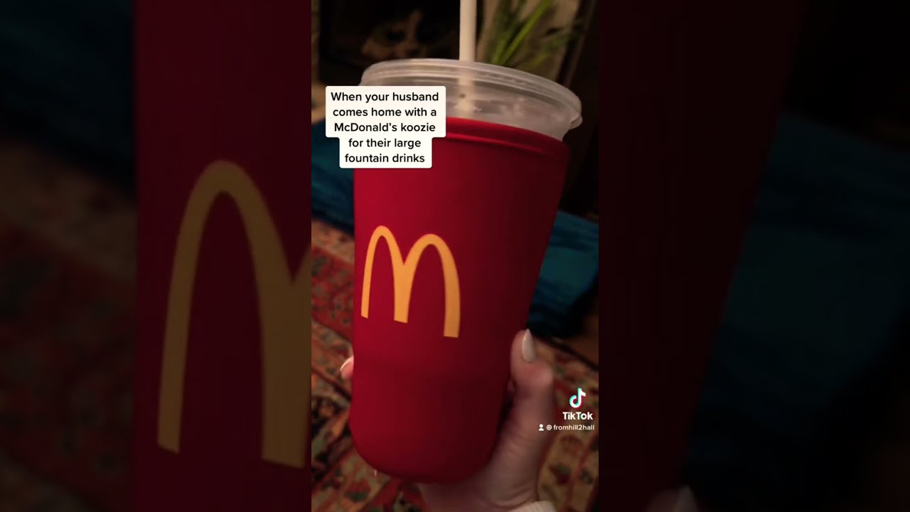When Your Husband Brings Home The Best Gift McDonald s Large Drink When Your Husband Brings Home The Best Gift McDonald s Large Drink