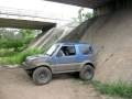 Suzuki Jimny Going up a Wall