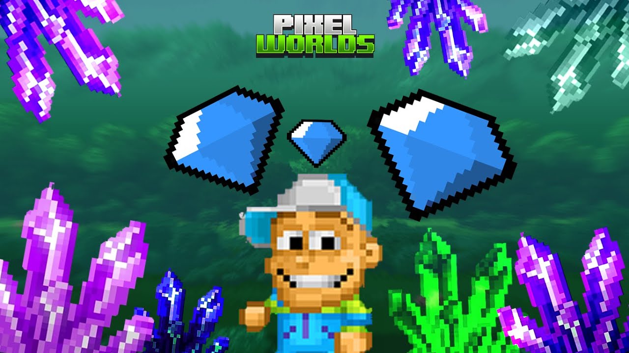 Tips Cara Mendapatkan Banyak Gems - Pixel World Profit
