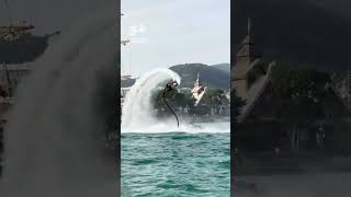 Iron Man Has Got Some Competition...🌊🔥🎥 @Daniel_Guerra.s #Flyboard #Flyboarding #Cooltech