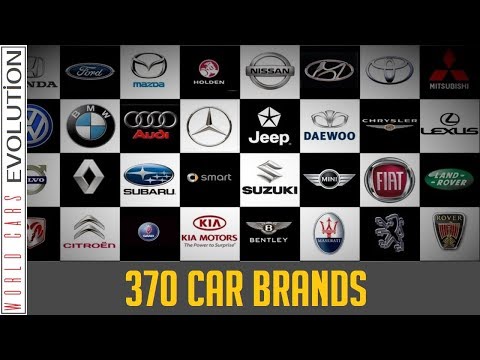 W.C.E 370 Car Brands (AZ) (Company Logos  Countries  Founded)