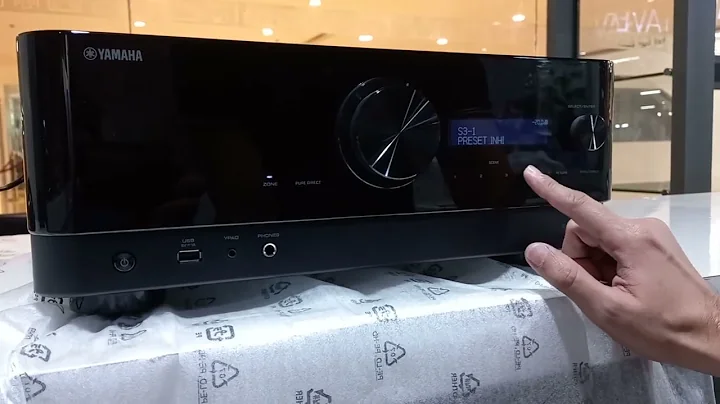 How to factory reset the Yamaha RX-V6A (works with Aventage models as well e.g. RX-A2A, RX-A4A etc)
