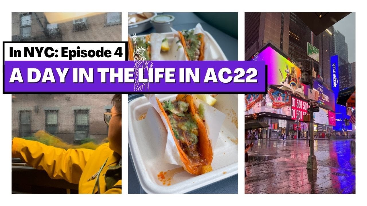 NYC VLOG  Day 4: A Day in The Life in AILA Conference 2022