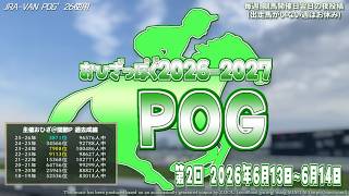 【POG】おひざっぽぐ26-27ハイライト 第2回【6月13日~6月14日】