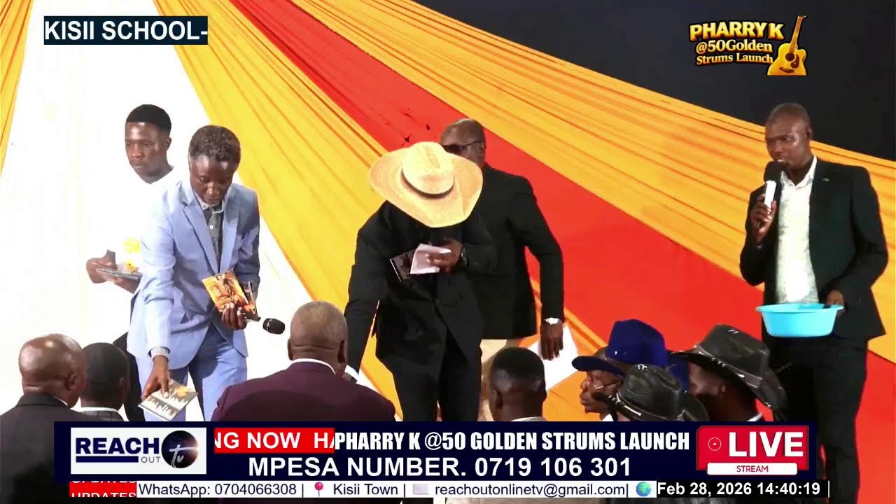 PHARRY K @50 GOLDEN STRUMS LAUNCH LIVE