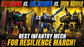 State of Survival: Hellhound vs. Arc Warden vs. Iron Nomad - Best Infantry Mech for Resilience