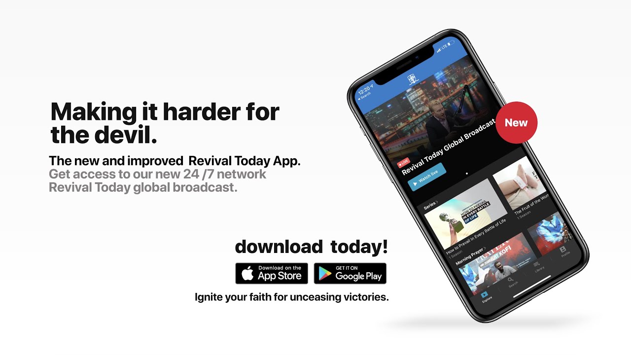 The new revival today app youtube