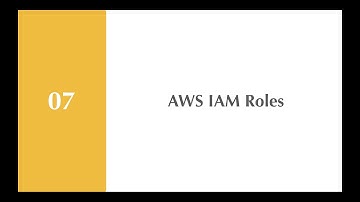 #07 AWS | IAM roles and Use case of IAM roles