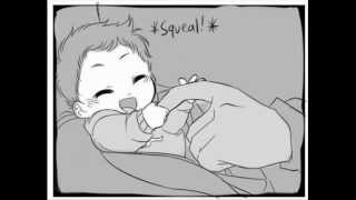 Toddler John and Karkat