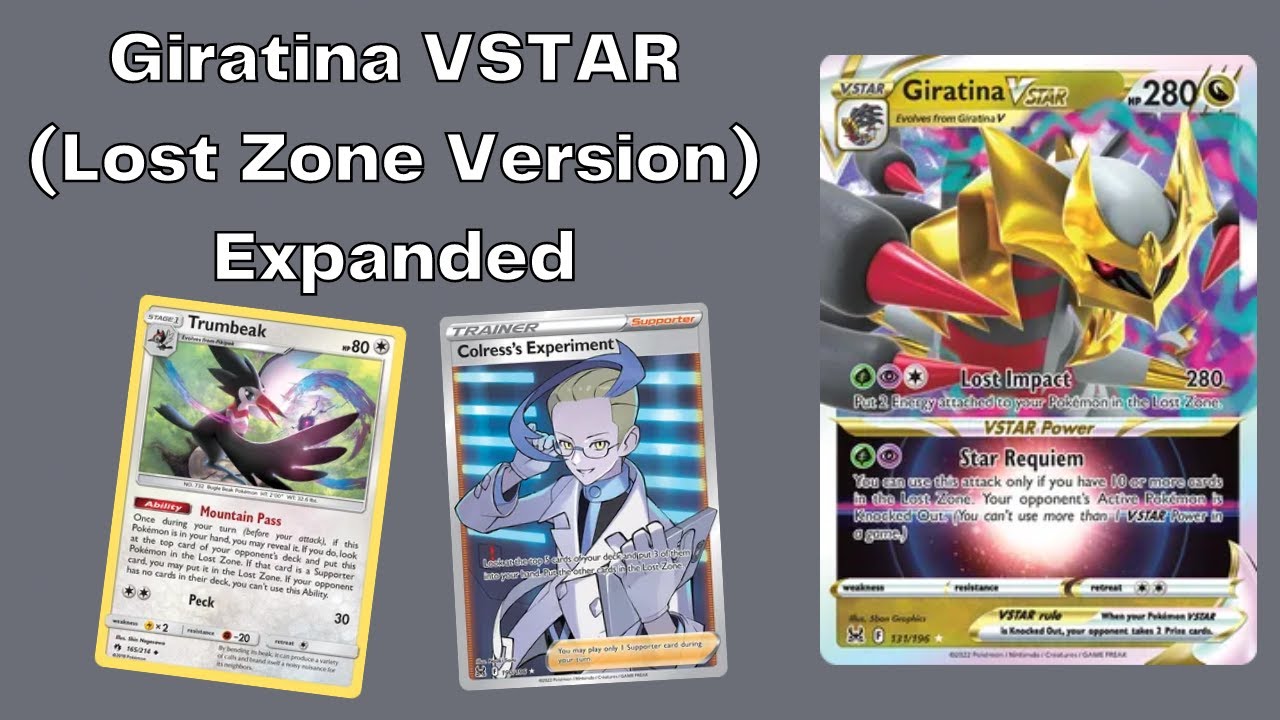 81 - LOST ZONE BOX, GIRATINA V/ASTRO. UN DECK FORTISSIMO - POKEMON TCG 