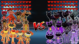 Dogday Monster Evolution vs Catnap Monster Evolution! Meme battle