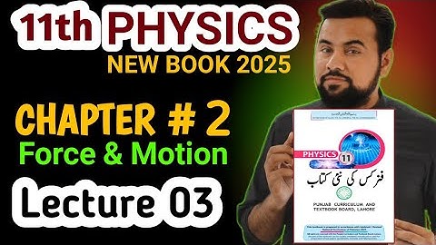 11th class Physics new book | Scalar Product | Chapter 2 Force & Motion | Characteristics