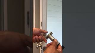 What happens if you turn the deadbolt of your main door upside down?