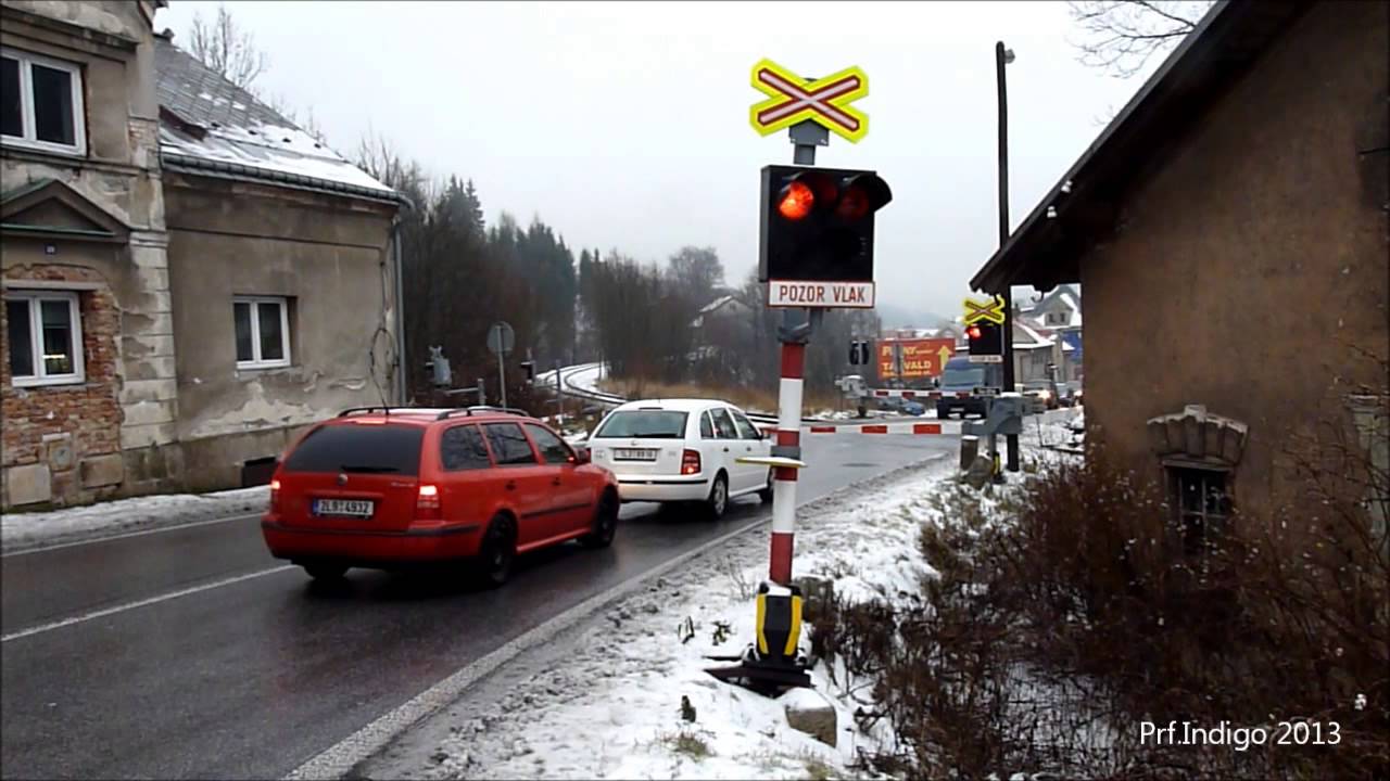 Železniční přejezd SSSR Smržovka