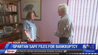 Spartan Safe files for bankruptcy