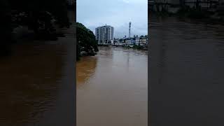 When the Thodupuzha River Overflowed #floods #heavyrainfall #travel