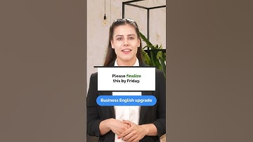 Setting a deadline professionally #learnenglish with #fluentjoy #shorts. #inglesonline
