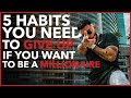 Top 5 Habits You HAVE To Give Up Immediately In Order To Become Successful!