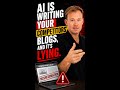 AI is writing your competitors' blogs, and it's lying.