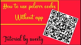 How to use polarr codes without app||Tutorial by sweety screenshot 2