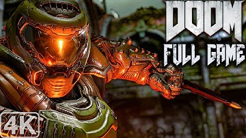 DOOM 2016｜Nightmare Difficulty｜Full Game Playthrough｜4K