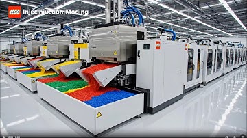 Inside Lego Factory Process. How 74.3 Billion Yearly Turnover Happens (Full Process)