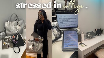 nursing school is hard | first week of college vlog: 6 am morning routine, grwm, studying, lectures