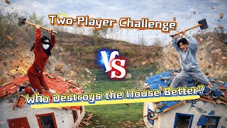 Destroy Your Own House First = Win a Luxury Mansion!
