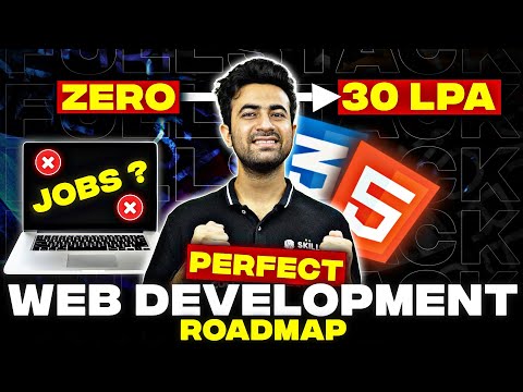 Web Development Roadmap | HTML, CSS and JavaScript Step-by-Step Guide