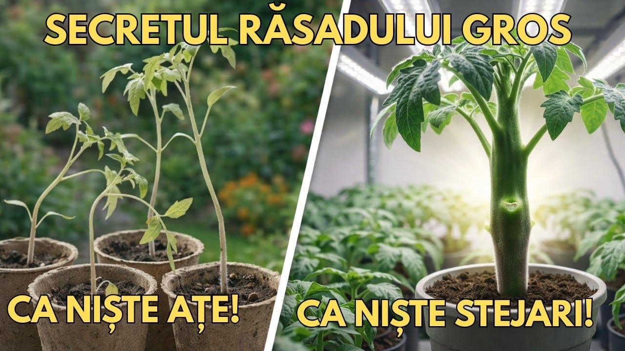 PUȚINI ȘTIU: METODA SECRETĂ DE SEMĂNAT PENTRU RĂSADURI GRASE ȘI ROBUSTE ÎN 2026!