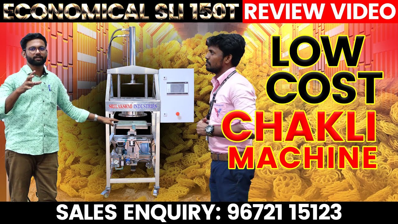 Low Cost Budget Chakli Machine Review | 96721 15123 | Economical SLI ...