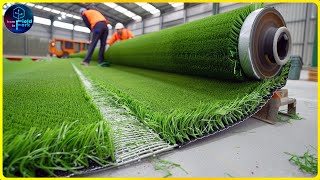 How Artificial Grass is Made: From Factory to Field!