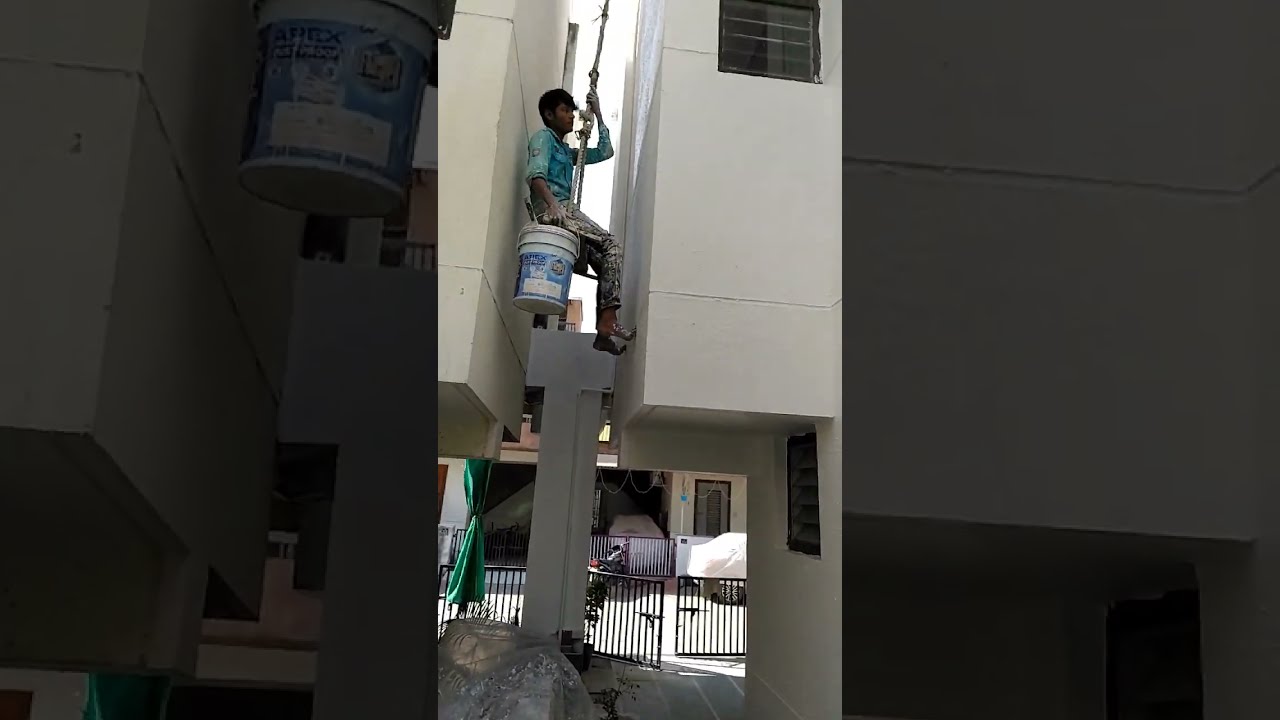 Exterior painting I Asian paint apex Ultima stretch 