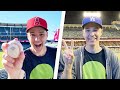 I snagged a grand slam and went to two stadiums in one day angels  dodgers