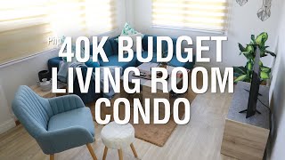 ₱ 40,000 Budget Living Room Condo | MF Home TV ₱ 40,000 Budget Living Room Condo | MF Home TV