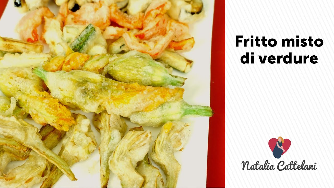 FRITTO MISTO DI VERDURE | Ricetta due pastelle, tempura croccante e ...