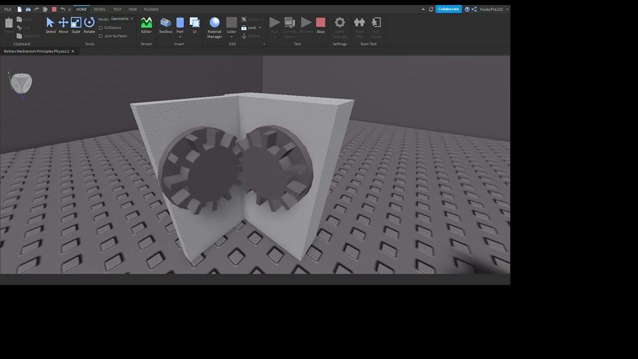 (ROBLOX) Mechanism Principles Bevel gears YouTube